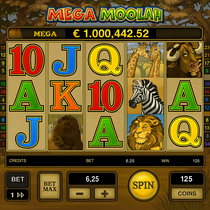 LibraBet - Mega Moolah Slot Game - Progressive Jackpot